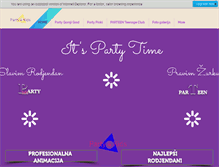 Tablet Screenshot of igraonicaparty.com